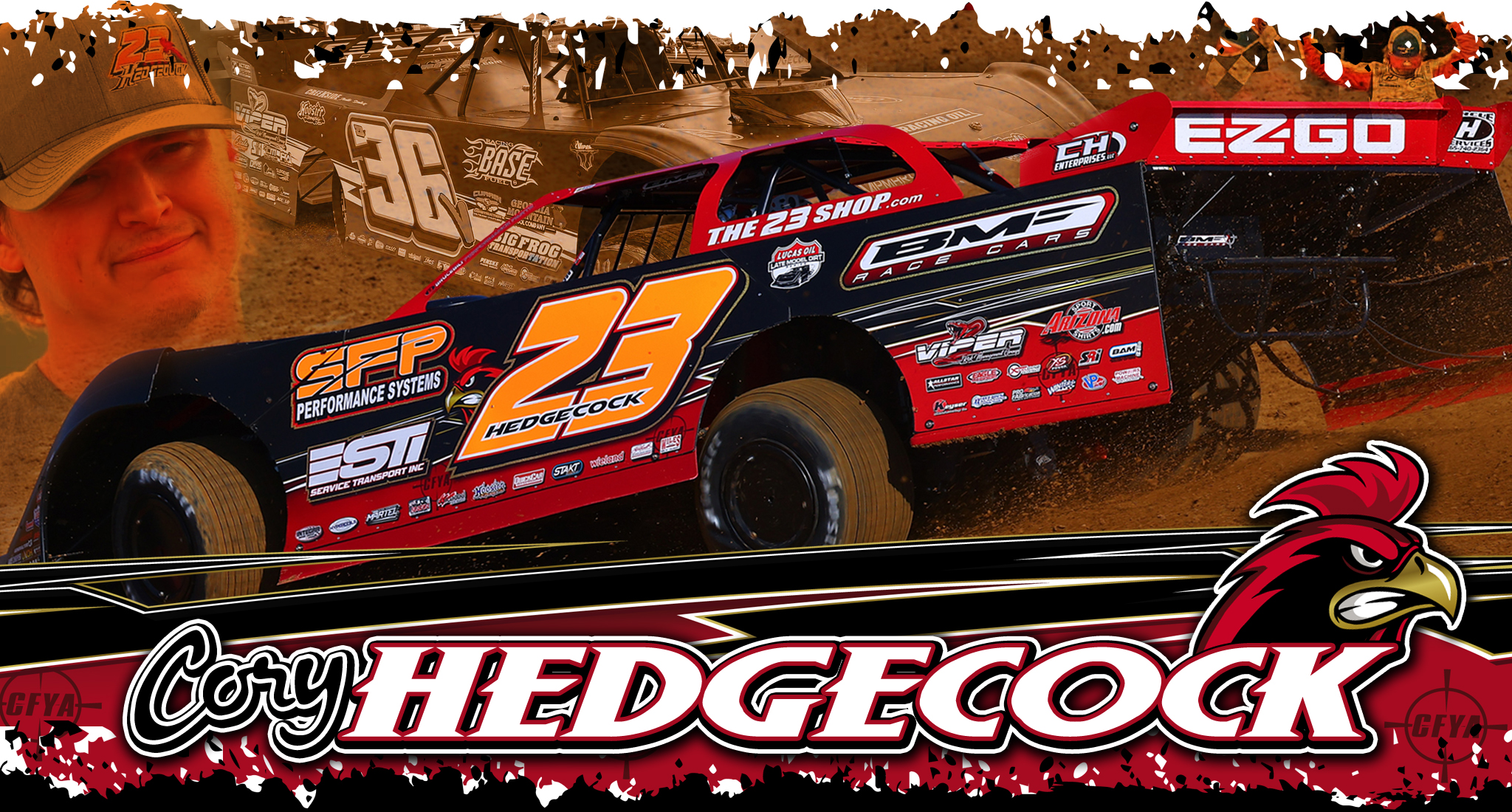 Pair of Top Tens for Hedgecock in Yankee Dirt Track Classic in Iowa